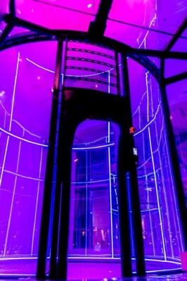 Kuzbass Arena Wind Tunnel With Dark Dramatic Lighting