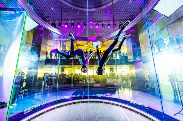 2-Way Formation Flying In Flystation Korea Indoor Skydiving