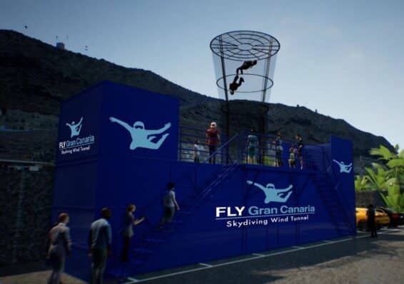 fly gran canaria indoor skydiving