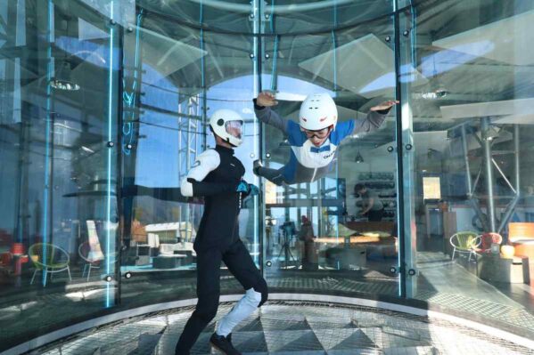 on'air soufflerie indoor skydiving kids