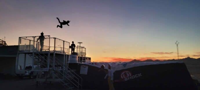 Training For 2023 Freefly Stunt Production