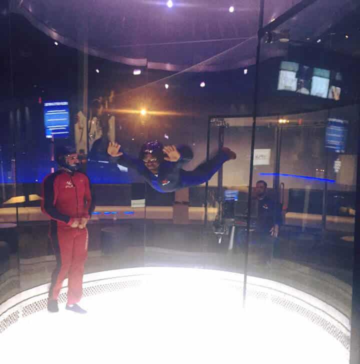 A First Time Flyer At Ifly Oklahoma City