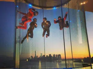 Flying With The City As The Backdrop On Board Ripcord By Ifly On Quantum Of The Seas