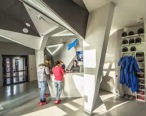 Reception Area At Skyfly In Russia