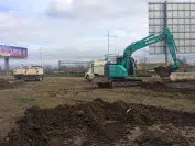 A Photo Showing Dirt Beginning To Move At The Site Of The Future Melbourne Wind Tunnel.
