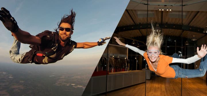 Skydiving Vs Indoor Skydiving - What'S The Difference?