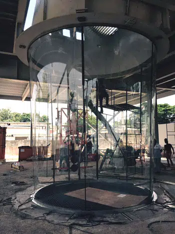 Ifly Sao Paulo Glass Flight Chamber