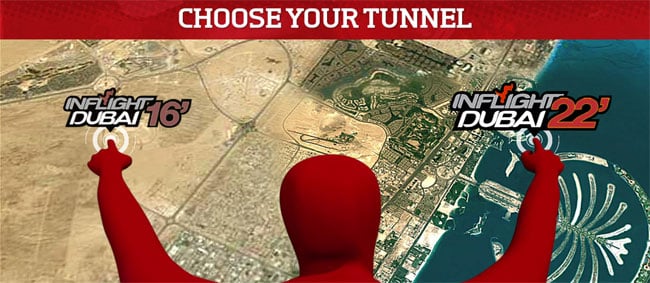 Inflight Dubai 22 Foot Tunnel Homepage