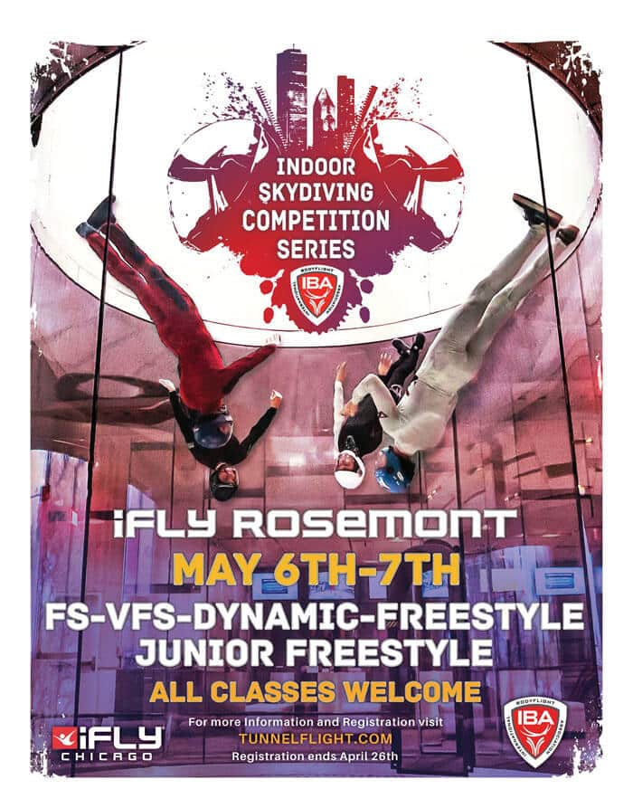 Ifly Rosemont Iba Tunnel Competition Flyer