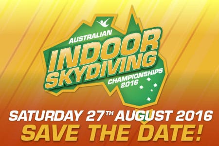 2016 Australian National Indoor Skydiving Championship Flyer