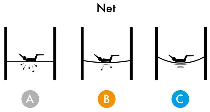Net Elasticity Diagram
