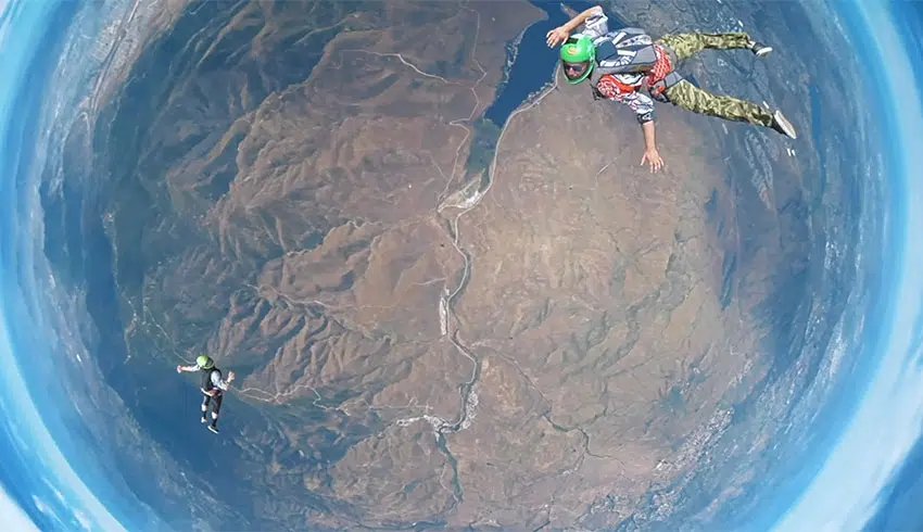 Vr Skydiving Footage