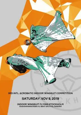 2019 3Rd International Indoor Acrobatic Wingsuit Competition Flyer