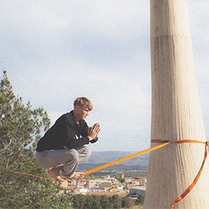 Charlie Centa Slacklining