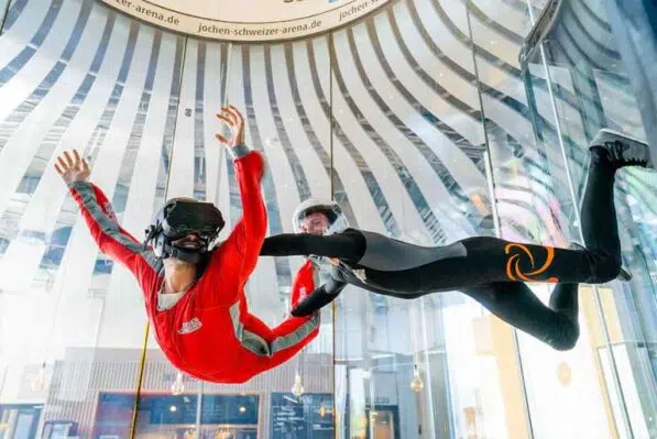 Wind Tunnel With Futuristic Vr Base Jump Now Open In Germany