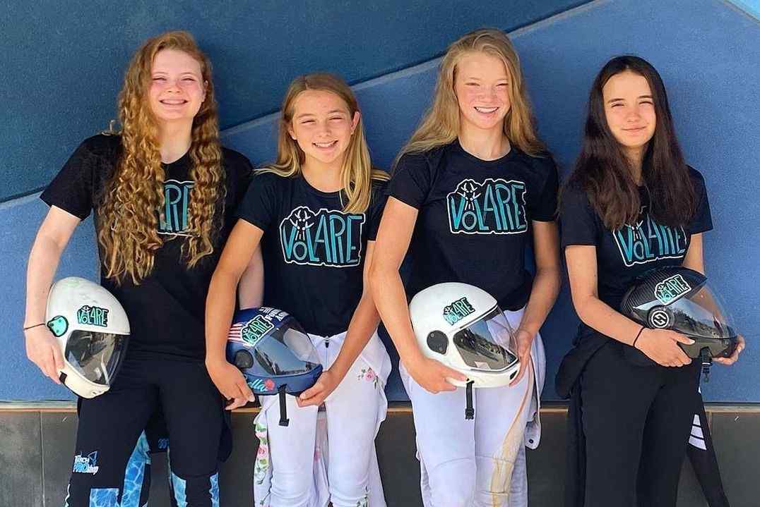 USA’s First AllFemale Indoor Skydiving Team to Compete in 2022 FAI