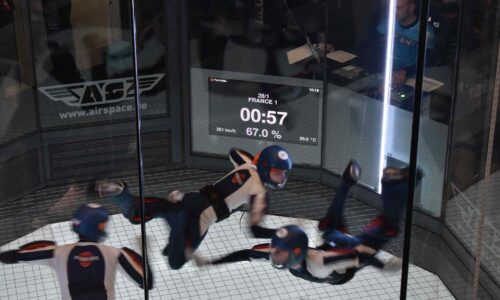 Tunn3L Indoor Skydiving Competition Timer