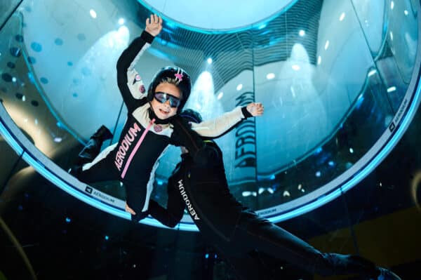 First Time Flyer In The Wind Tunnel At Aerodium Kyiv