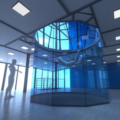 Maxfly Poznań Render Of Maxfly Poznan Wind Tunnel