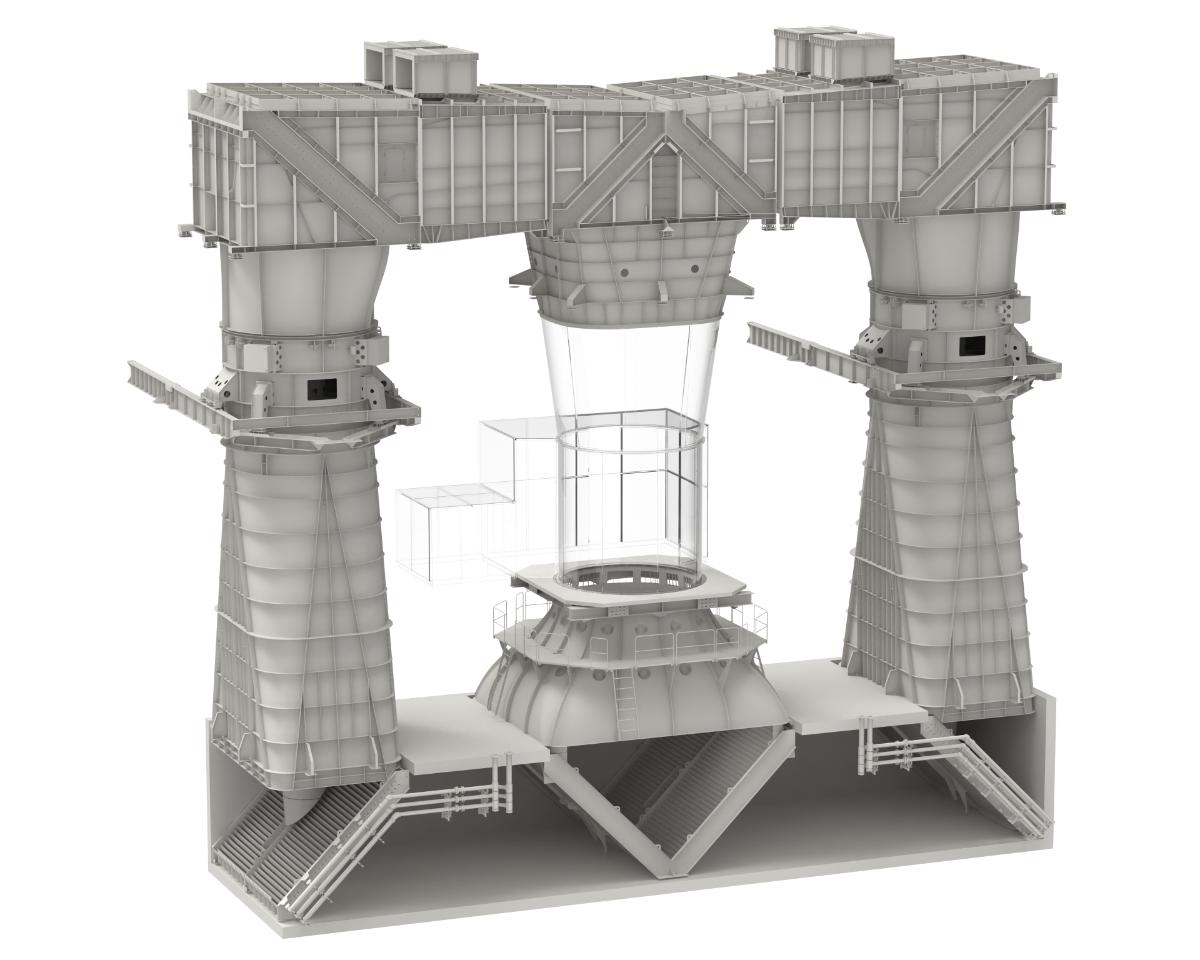 Jingmen technology render of wind tunnel