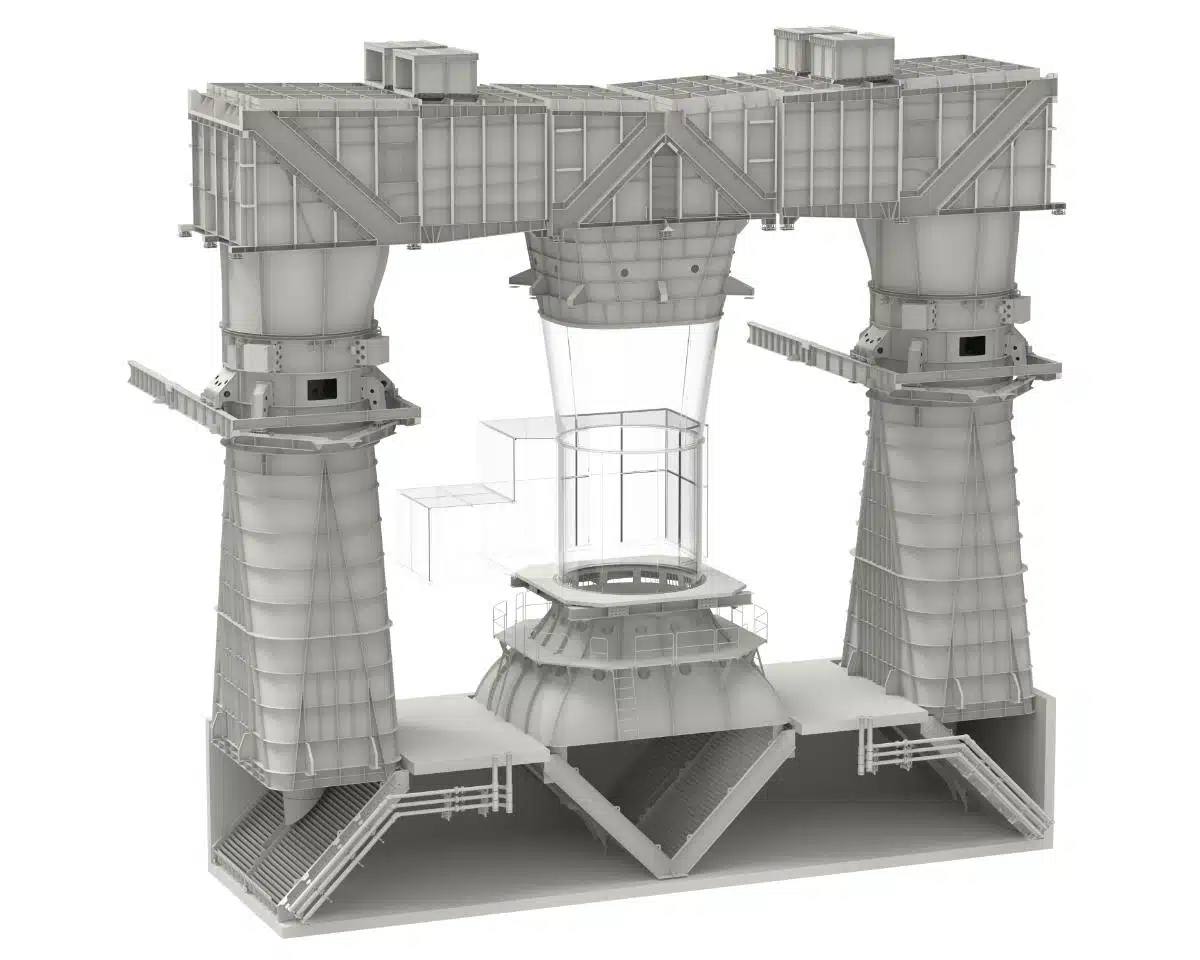 Jingmen Technology Render Of Wind Tunnel